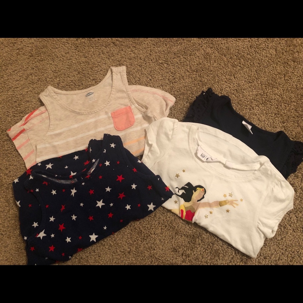 Toddler girl 3t tops- Gap/OldNavy